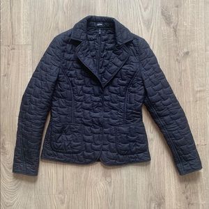 JIL SANDER Navy Quilted Jacket